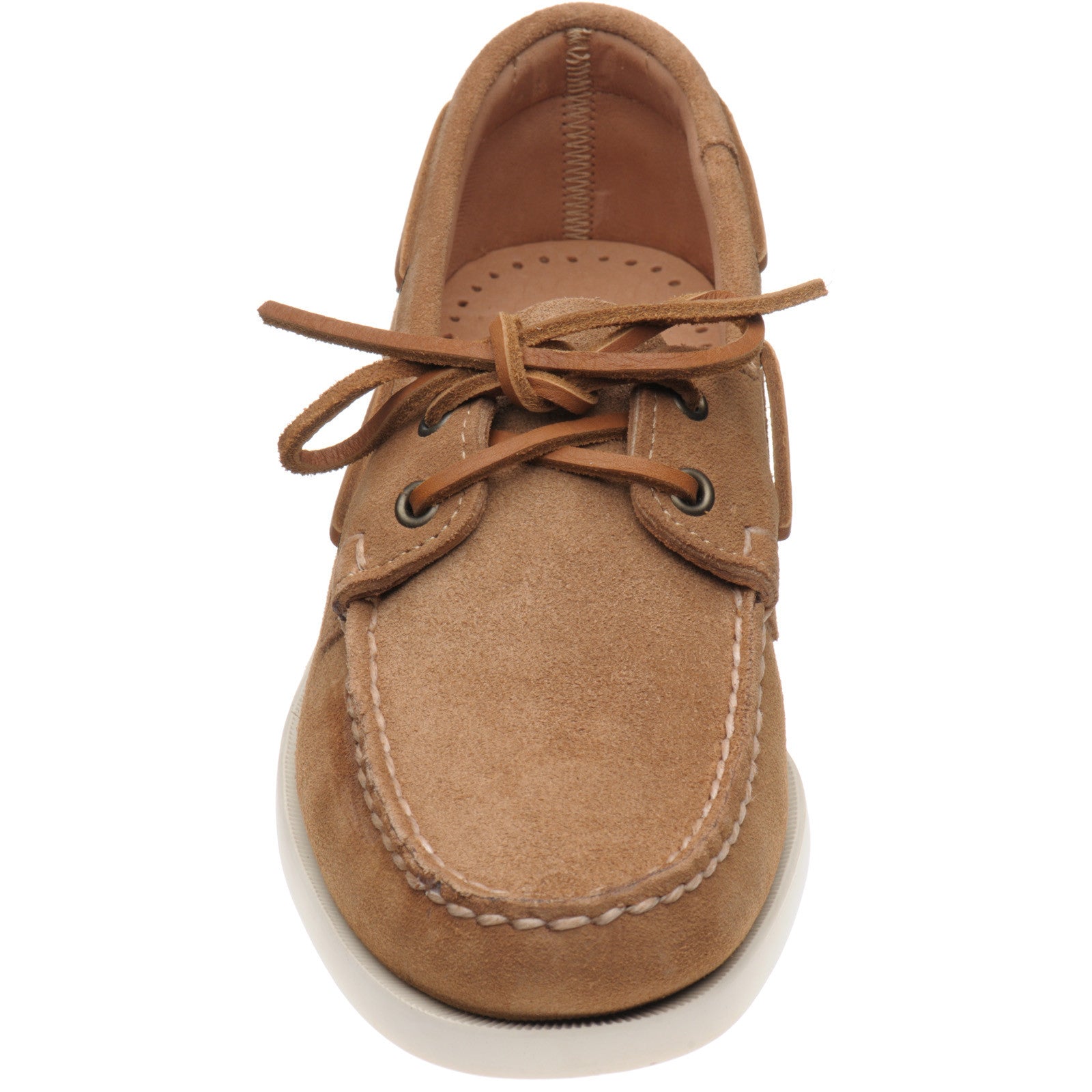 Product image for Sebago Dockside Portland in brown cognac