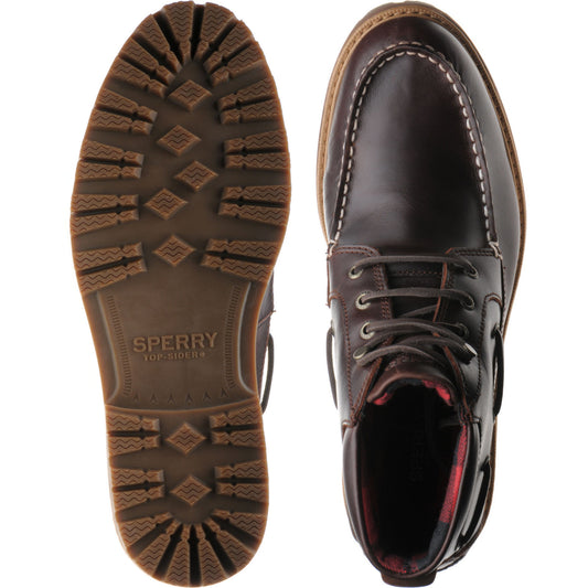 Product image for Sperry AO Lug mens rubber-soled Chukka boots in amaretto