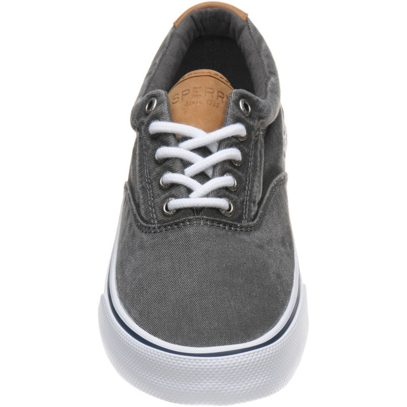 Product image for Sperry Striper II mens rubber-soled Oxfords in black