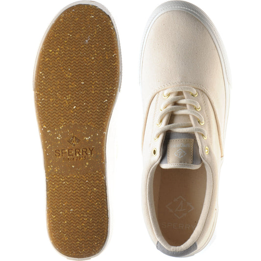 Product image for Sperry Striper II mens rubber-soled Oxfords in natural