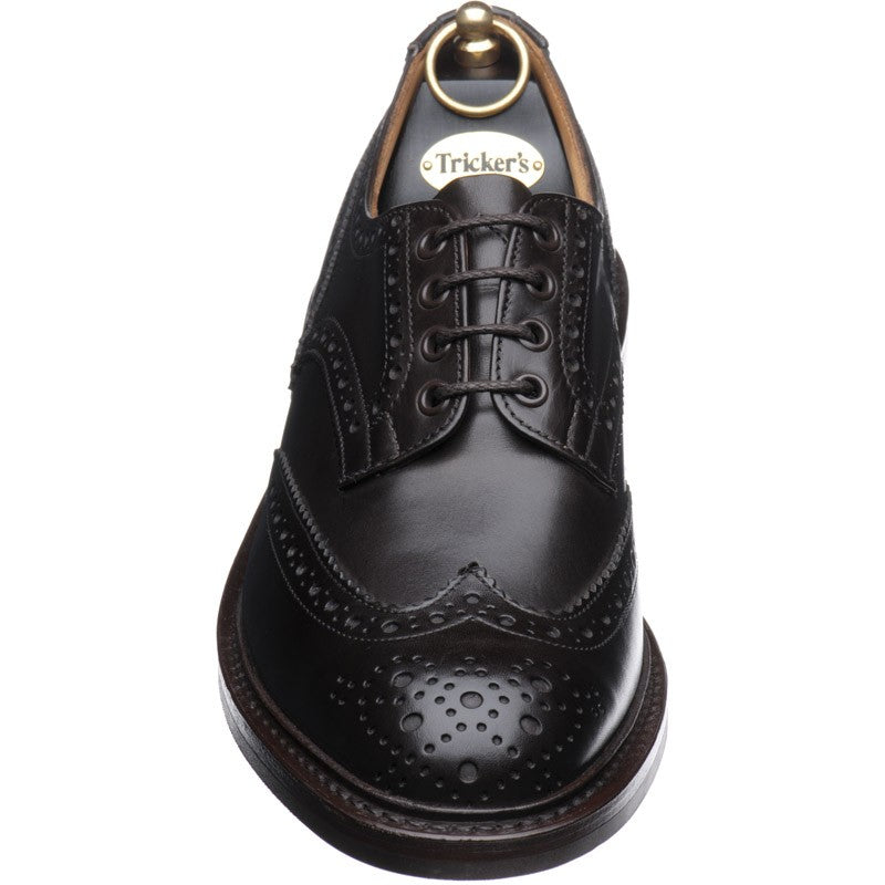 Product image for Trickers Bourton (Rubber) in espresso calf