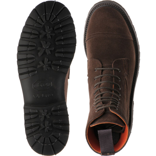 Product image for Trickers Lucia ladies rubber-soled boots in cafe repello suede