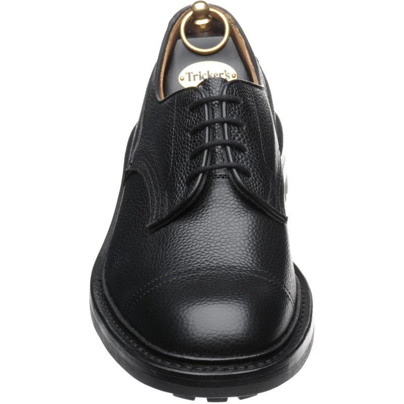 Product image for Trickers Matlock in black calf grain