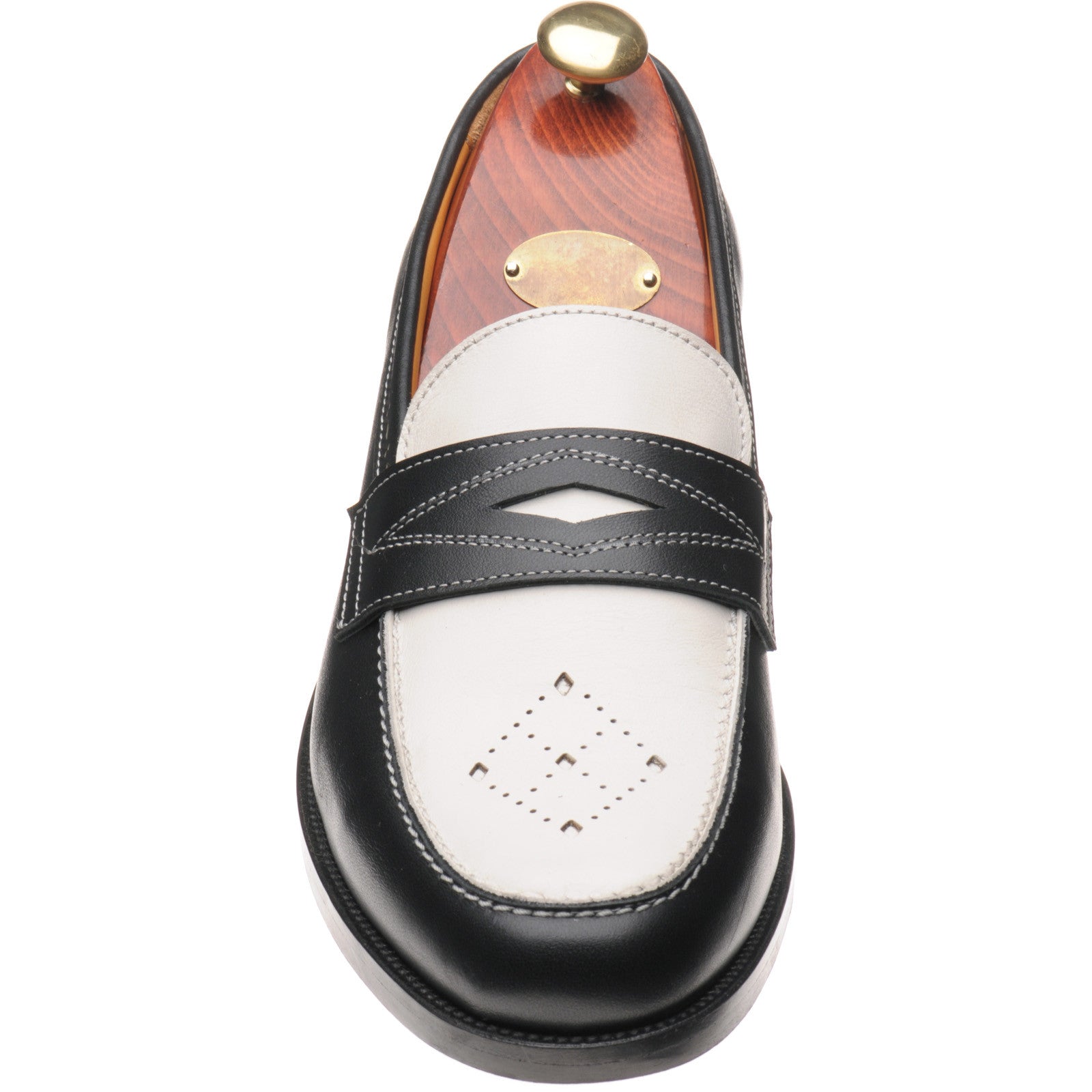 Product image for Wildsmith Model 110 in black and off white calf