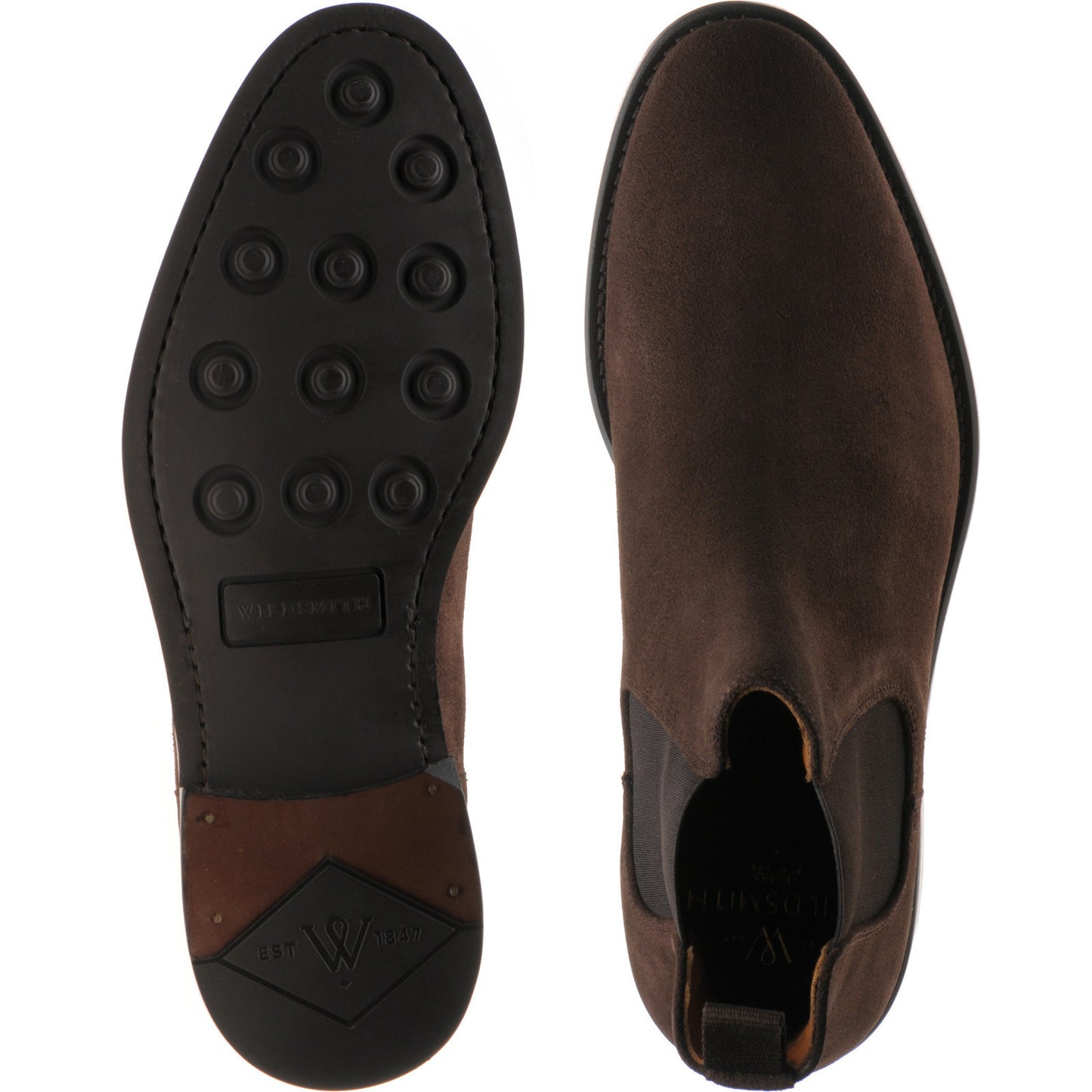 Product image for Wildsmith Model 170 in dark brown suede