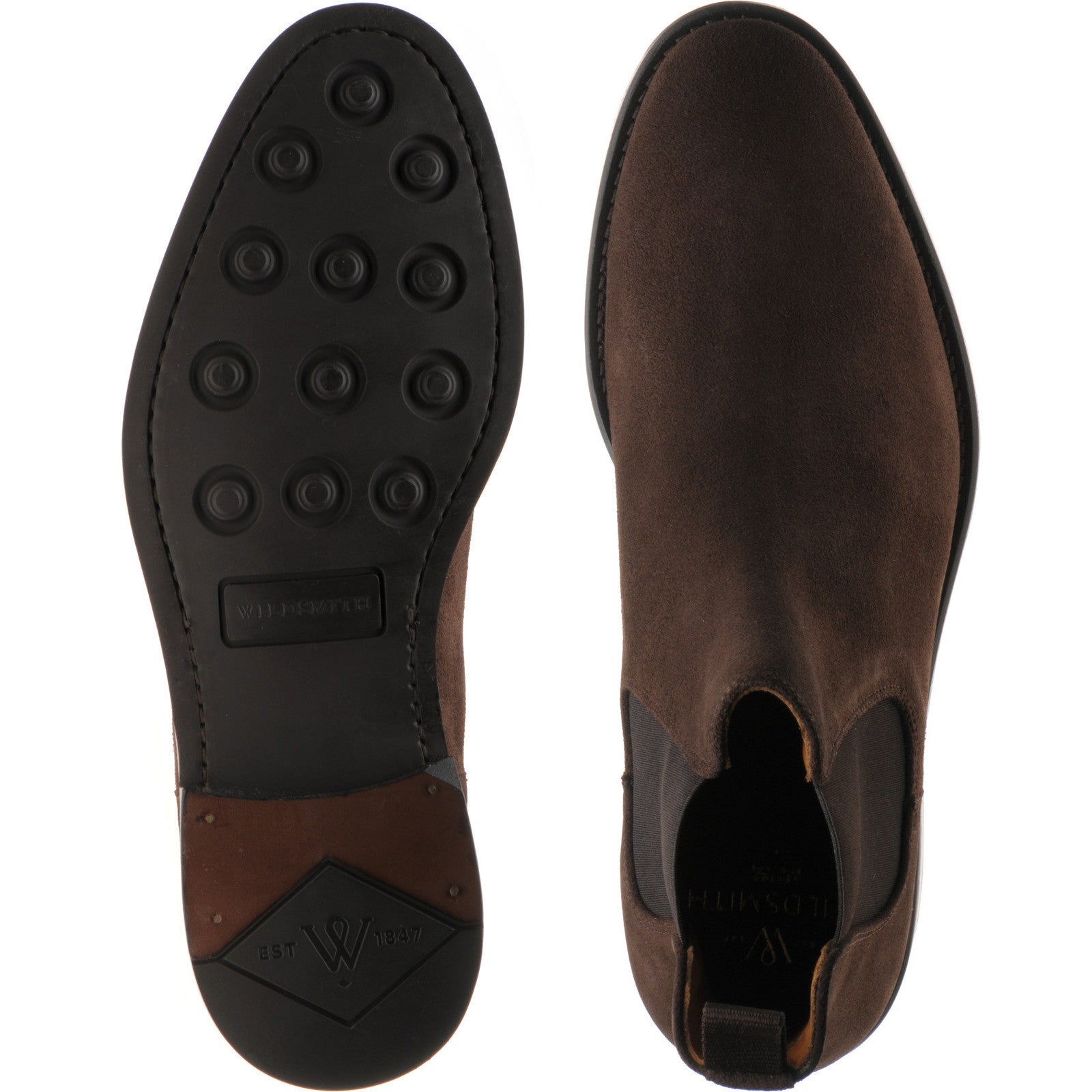 Product image for Wildsmith Model 170 in dark brown suede