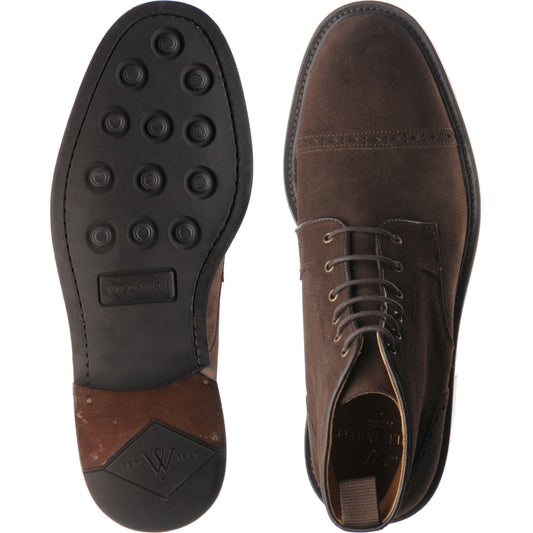 Product image for Wildsmith Model 18 in dark brown suede