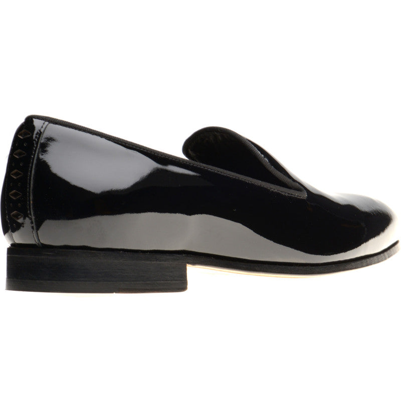 Product image for Wildsmith Model 2 mens house shoes in black patent