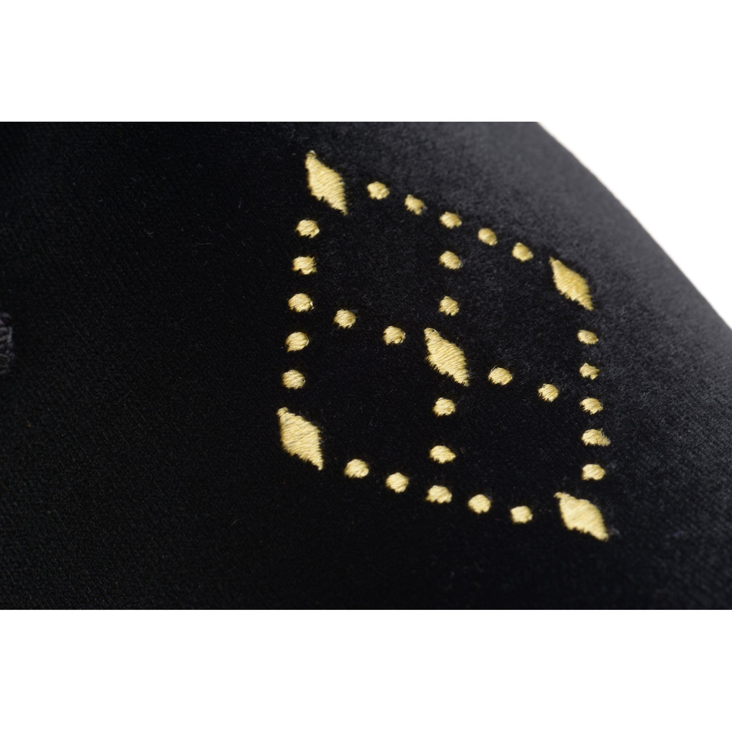 Product image for Wildsmith Model 2 mens house shoes in black velvet