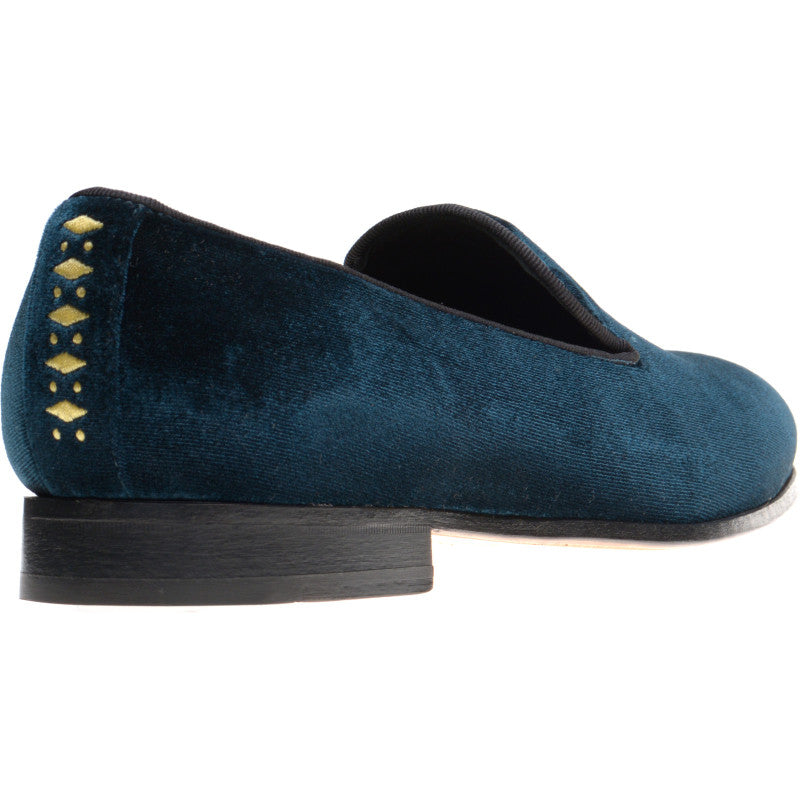Product image for Wildsmith Model 2 mens house shoes in emerald velvet