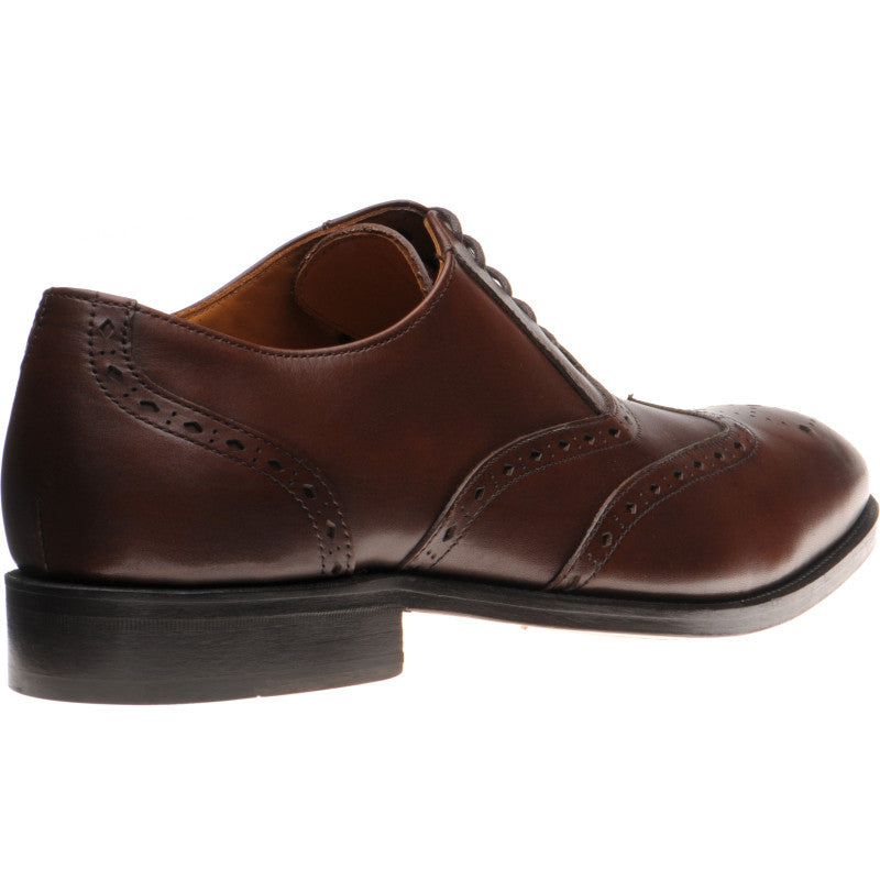 Product image for Wildsmith Model 42 mens brogues in cognac calf