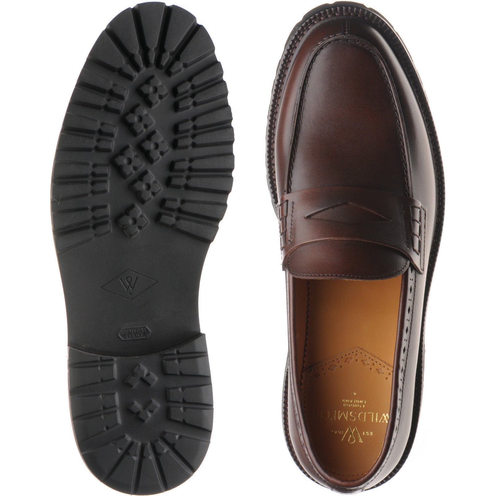 Product image for Wildsmith Model 55 in dark brown calf