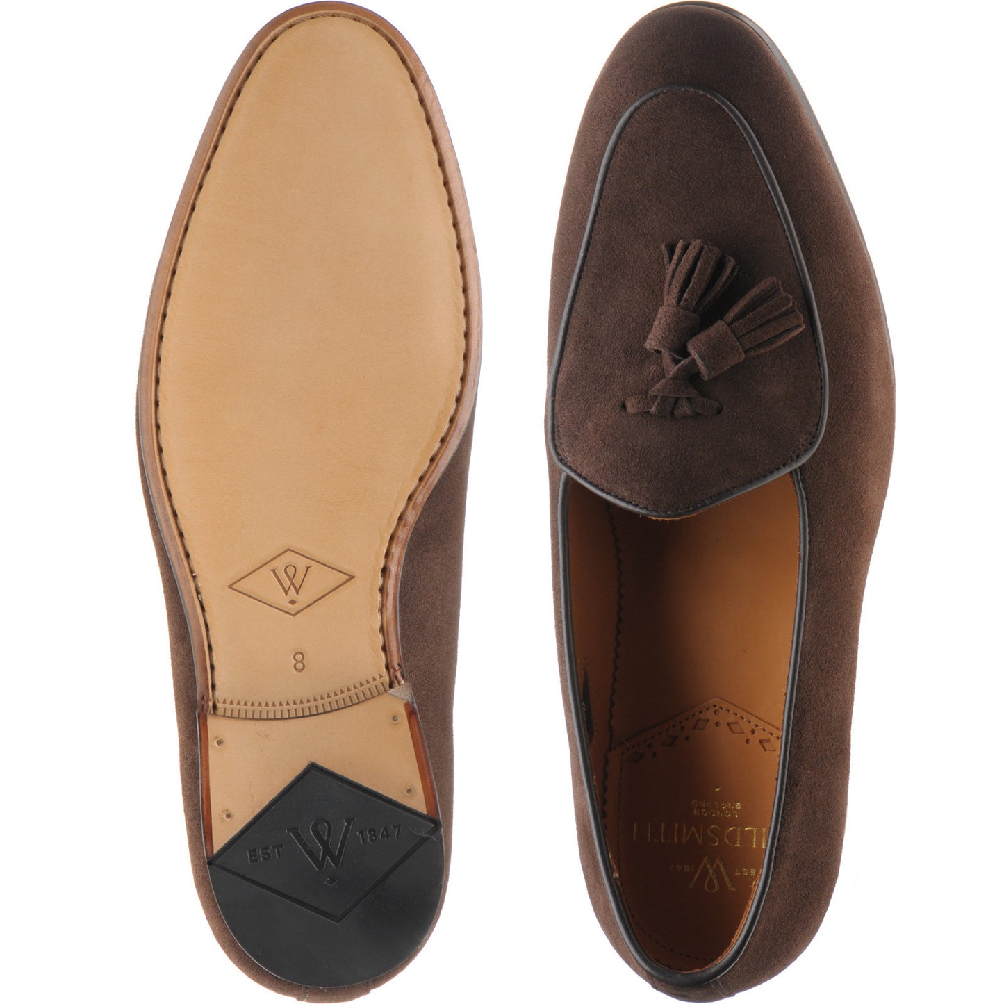 Product image for Wildsmith Model 88 in dark brown suede