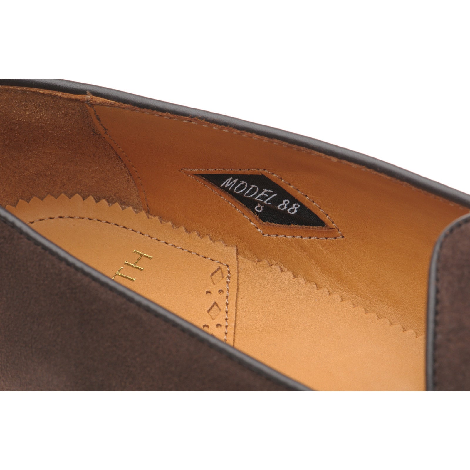 Product image for Wildsmith Model 88 in dark brown suede