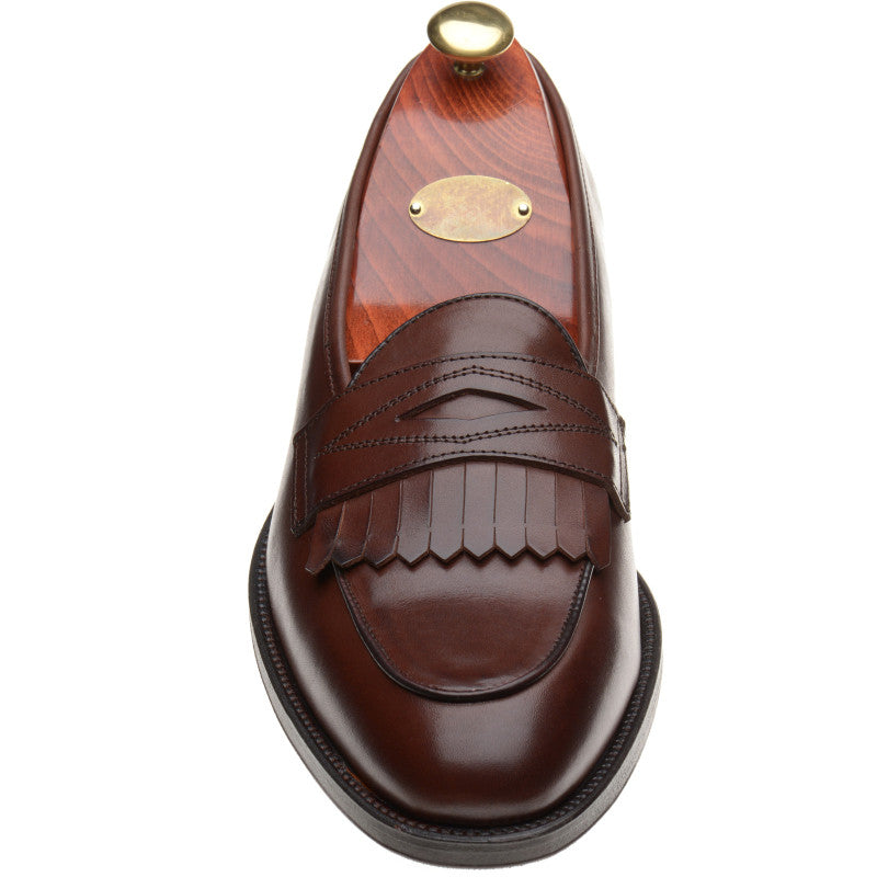 Product image for Wildsmith Model 8 mens loafers in conker calf (second)