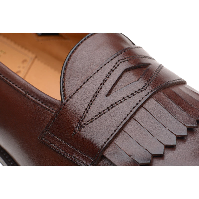 Product image for Wildsmith Model 8 mens loafers in conker calf (second)