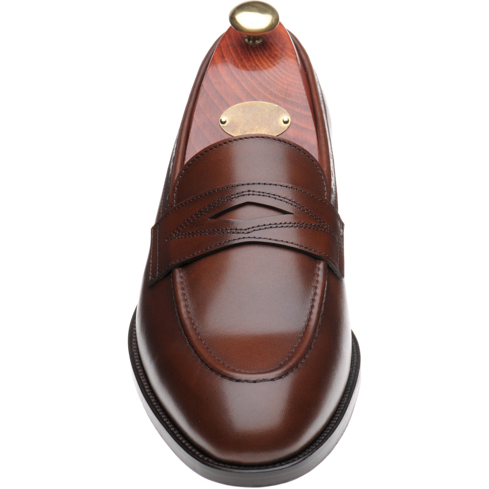 Product image for Wildsmith Model 98 mens loafers in cognac calf