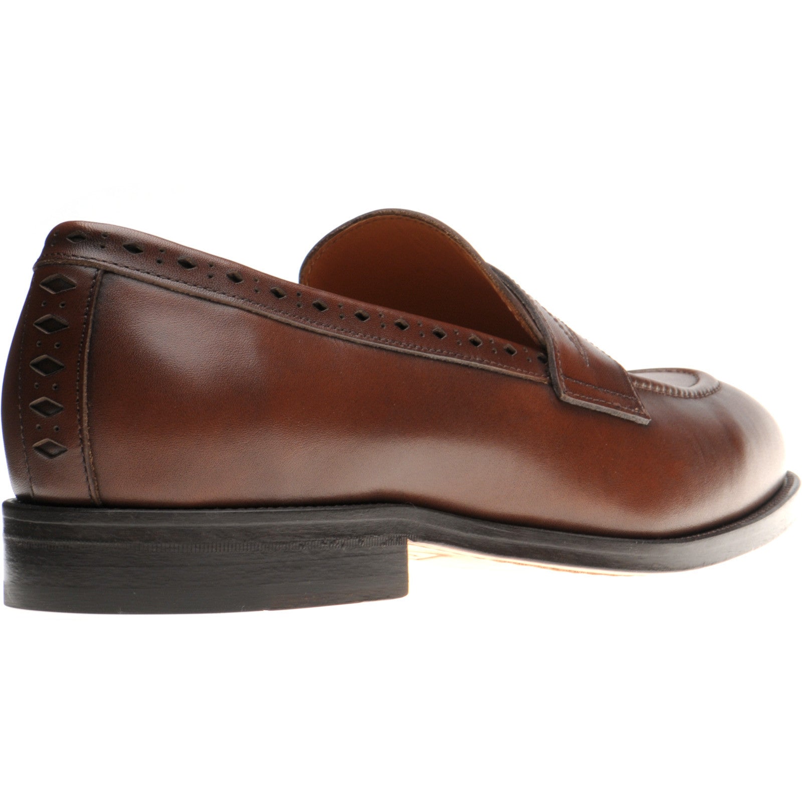 Product image for Wildsmith Model 98 mens loafers in cognac calf