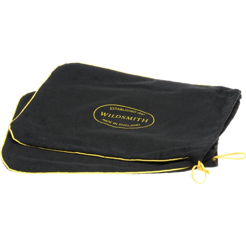 Product image for Wildsmith Pair of Boot Bags in black cotton
