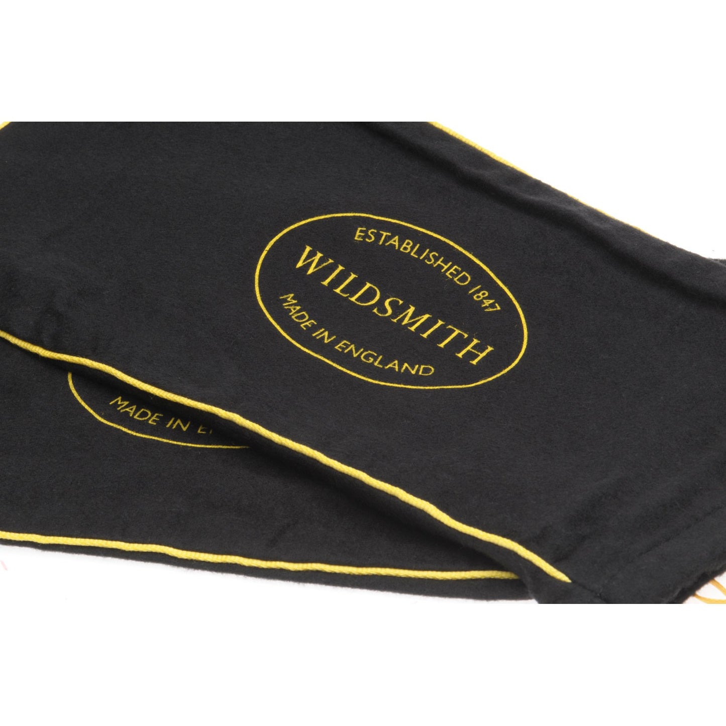 Product image for Wildsmith Pair of Shoe Bags in black cotton
