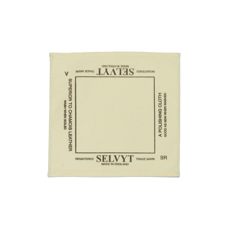 Product image for Wildsmith Selvyt premium polishing cloth (25 x 25) in undyed cotton