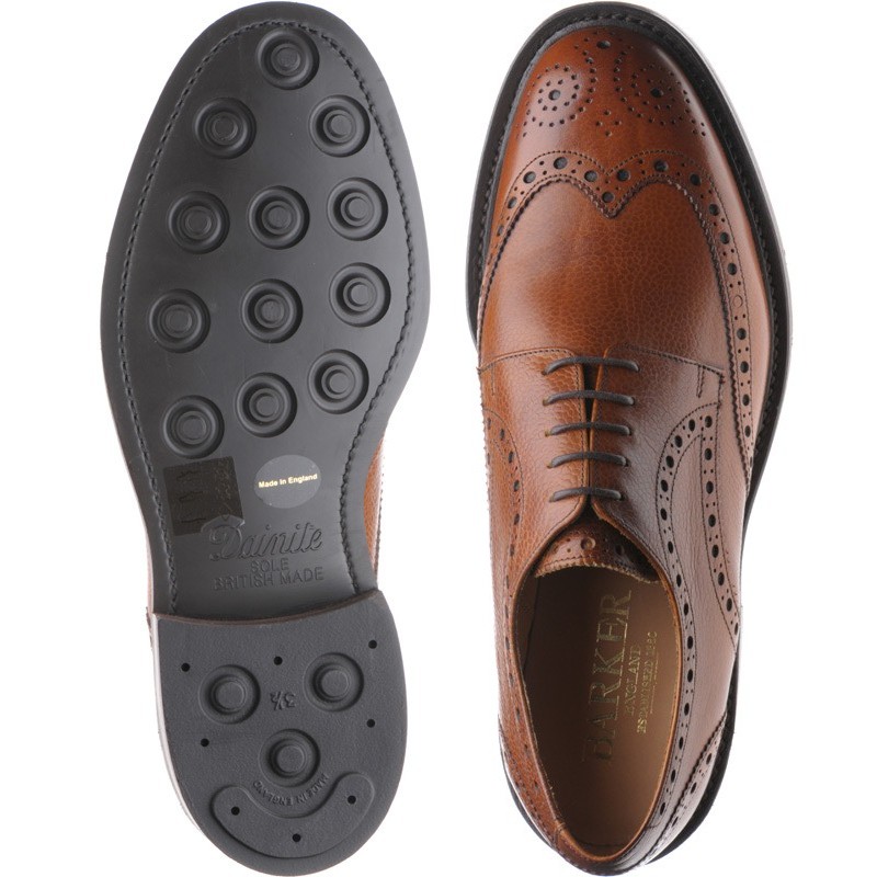 Barker shoes | Barker Country | Grassington brogue in Cedar Grain at ...