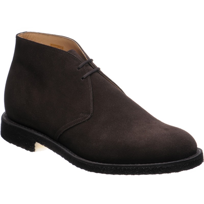 Church shoes | Church Custom Grade | Ryder Crepe Chukka boot in Brown ...