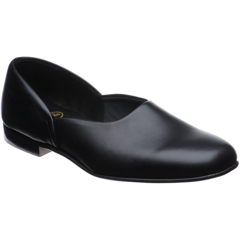 Church shoes | Church Slippers | Ajax slipper in Black Leather at ...