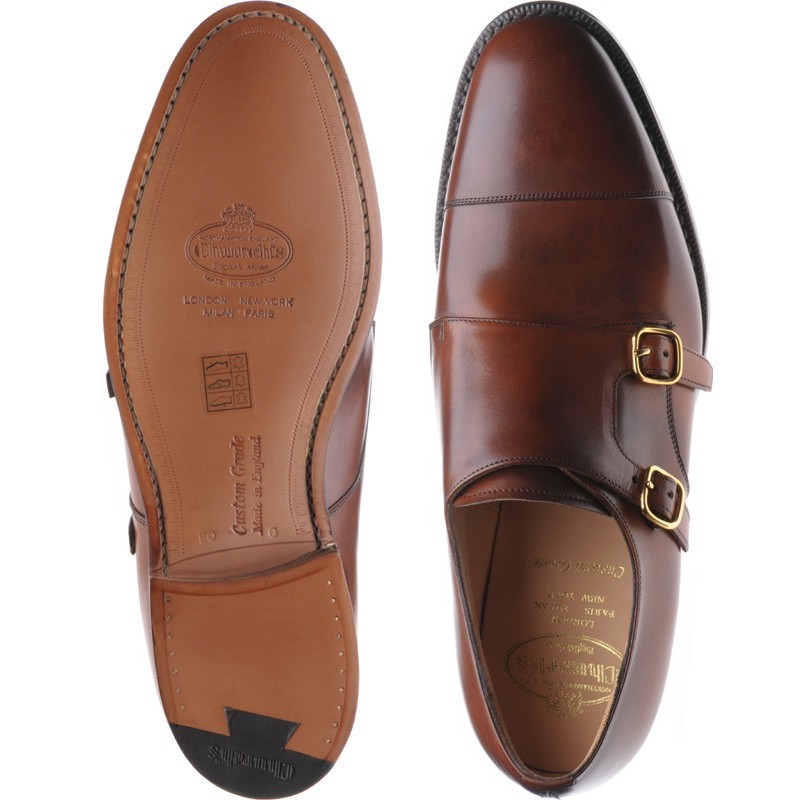Church shoes | Church Custom Grade | Cowes in Walnut Calf at Herring Shoes