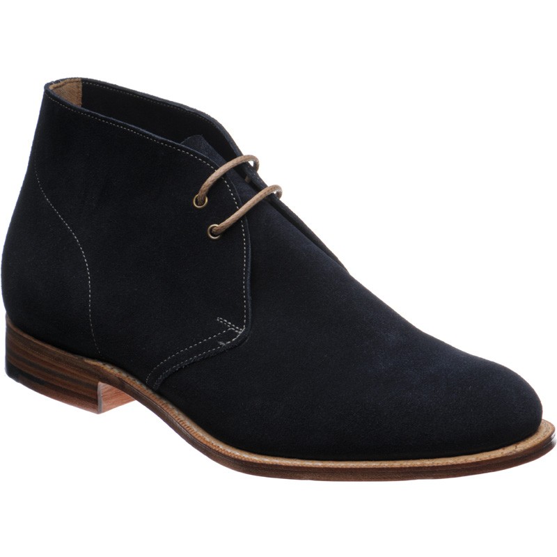 Church shoes | Church SALE | Sahara Leather in Navy Suede at Herring Shoes