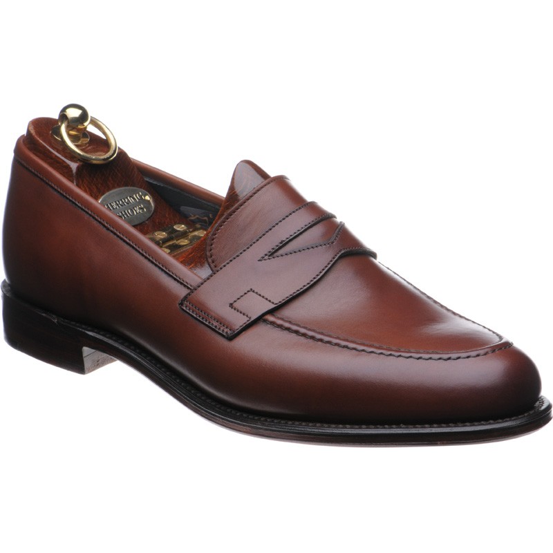 Herring shoes | Herring Classic | Charlton loafer in Hazlenut Calf at ...