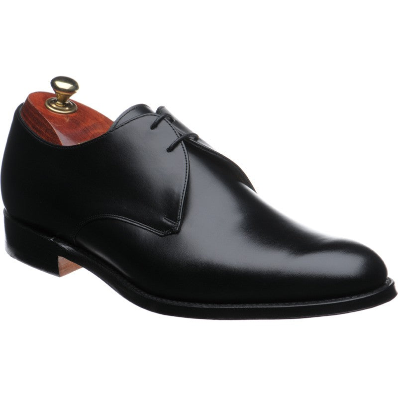 [チーニー] CHEANEY OLD / BLACK 7 Cheaney Old mens Derby shoes in black calf – Herring Shoes