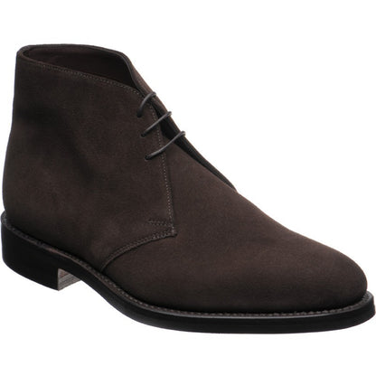 Product image for Loake Pimlico in dark brown suede