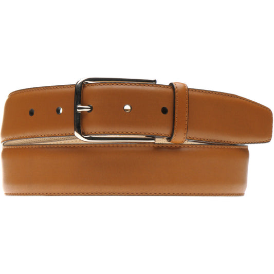 Product image for Herring Westminster II Belt in tan calf silver buckle