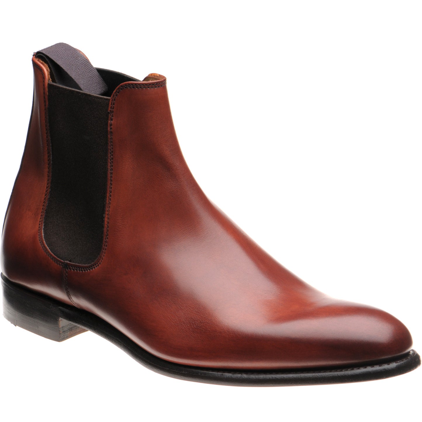 Herring Wilson mens Chelsea boots in dark leaf calf – Herring Shoes