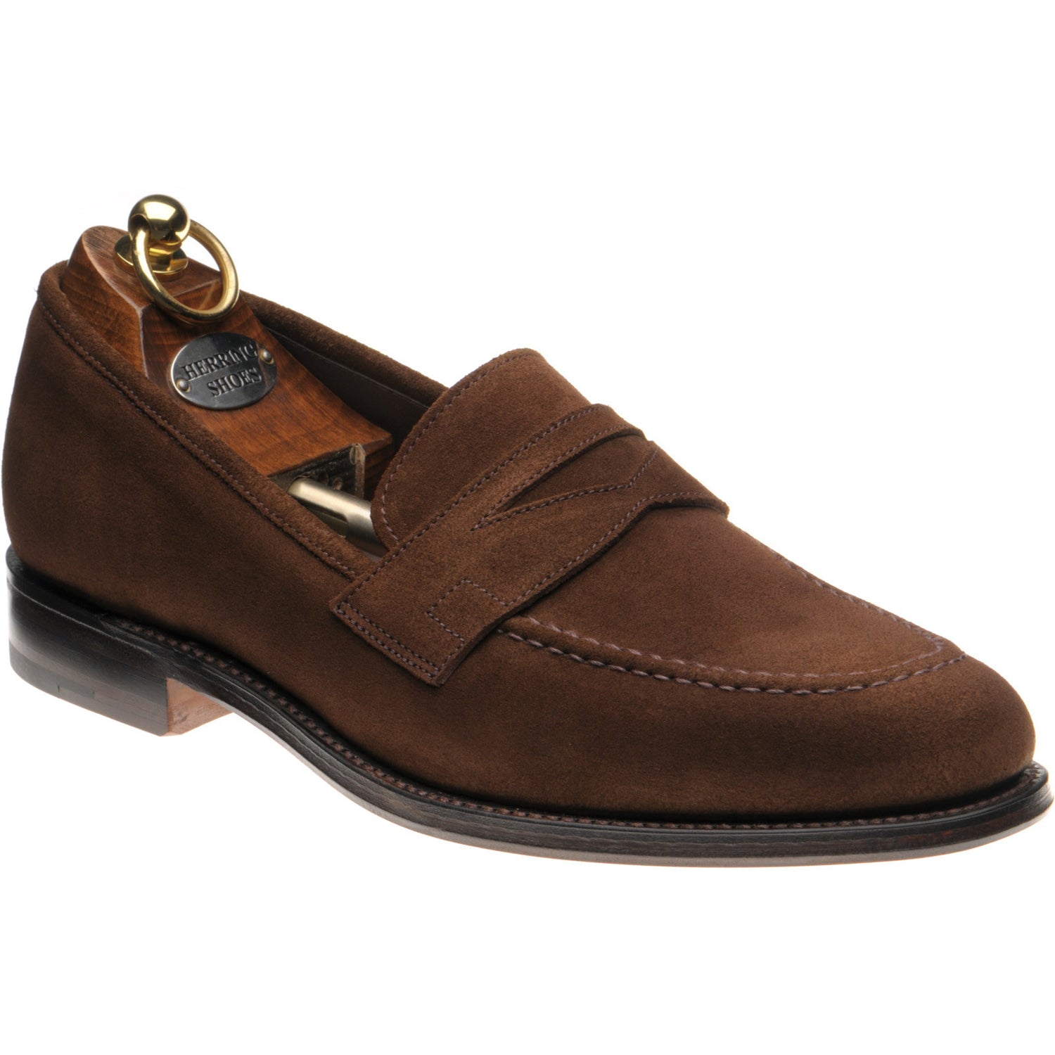 Product image for Herring Charlton in brown suede