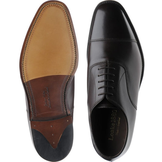 Product image for Loake Aldwych in dark brown calf
