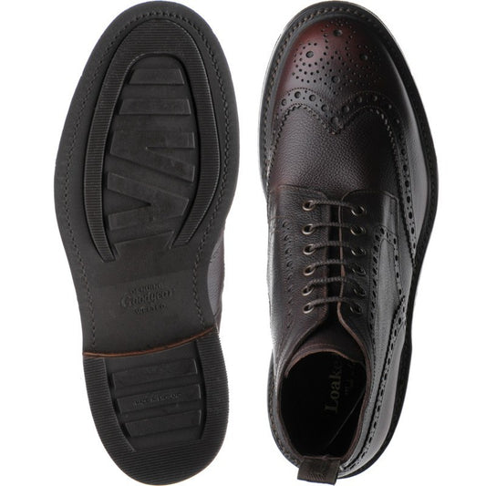 Product image for Loake Bedale in mahogany grain