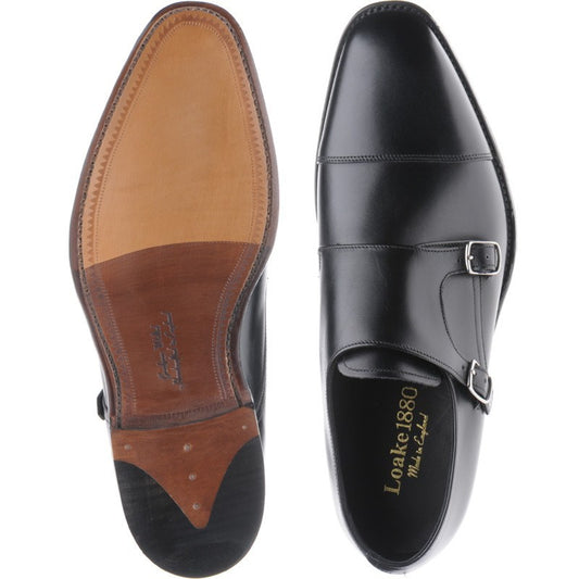 Product image for Loake Cannon in black calf