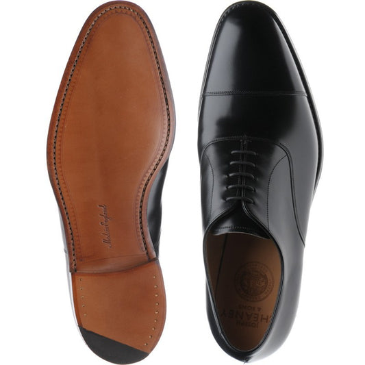Product image for Cheaney Lime in black calf