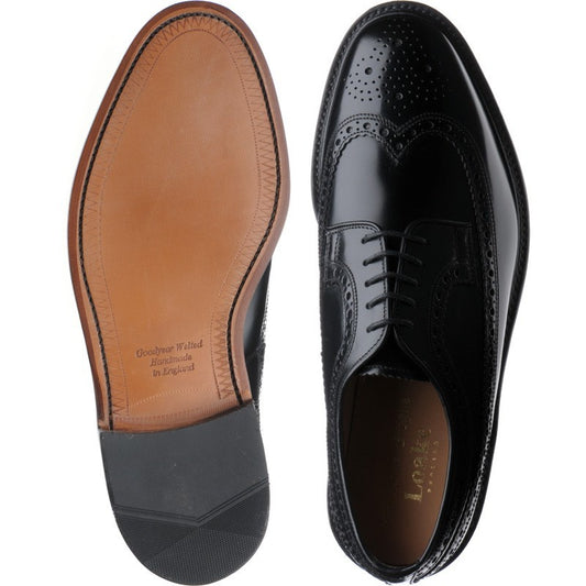 Product image for Loake Royal in black polished