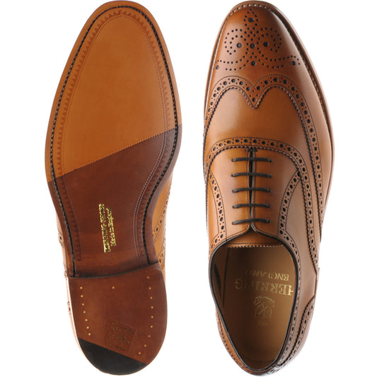 Product image for Herring Carnaby in chestnut calf