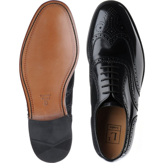 Product image for Loake 202 in black polished