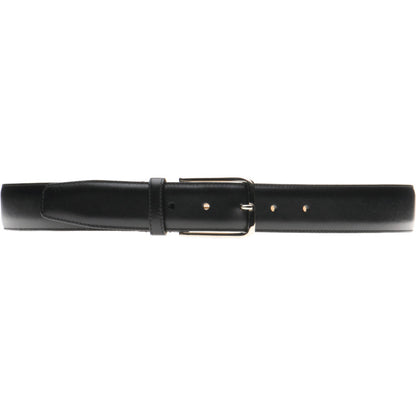Product image for Herring Westminster II Belt in black calf silver buckle