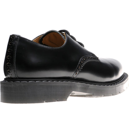 Product image for Wildsmith Model Gibson mens rubber-soled Derby shoes in black polished