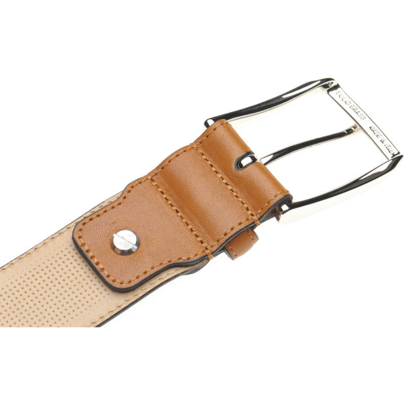 Product image for Herring Westminster II Belt in tan calf silver buckle