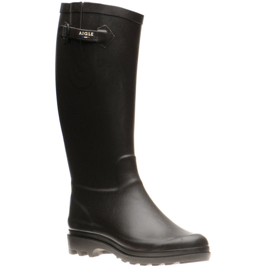 Product image for Aigle Aiglentine 2 ladies rubber-soled boots in brown (second)