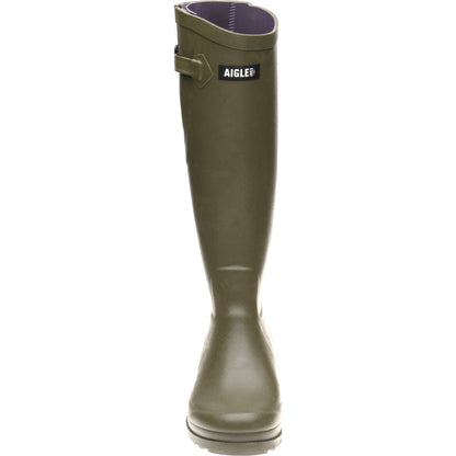 Product image for Aigle Aiglentine 2 ladies rubber-soled boots in khaki