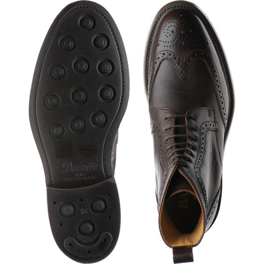 Product image for Barker Calder in dark brown grain