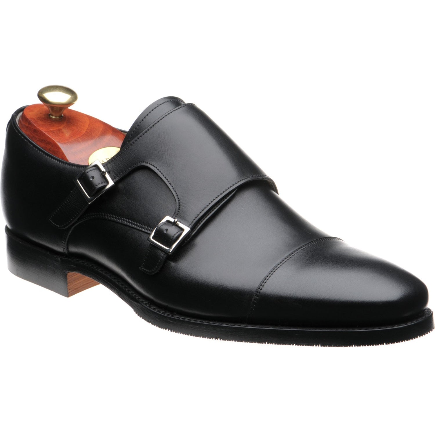 Product image for Barker Edison in black calf